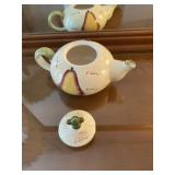 Morris National Hand Painted Tea Pot Set
