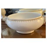 White Porcelain Serving Bowl