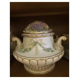 Antique Italian Porcelain Soup Tureen