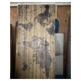 Lost in the World Pinewood Wall Art 22.5' x 45'