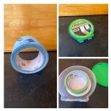 2 Roll Tape Lot with Holder