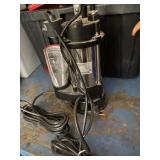 Burcam 3/4 HP Submersible Sewage Grinder Pump