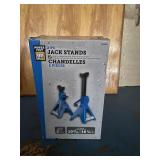 Power Fist 2 Pc Set Jack Stand 2/ 2 Ton Capacity