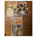 Secret Wars & Blue Devil Comics
