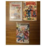 (3) Avengers Comics