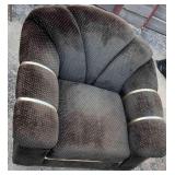 Vintage Polka Dot Armchair