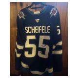 Signed Mark Scheifele Winnipeg Jets FanaticsJersey