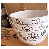Three Floral Serving Bowls