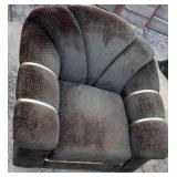 Vintage Polka Dot Armchair