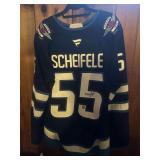Signed Mark Scheifele Winnipeg Jets FanaticsJersey