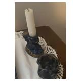 Candle Holder and Ceramic Pot