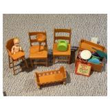 Vintage Mattel Honey Hill Bunch Clubhouse