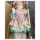 Vintage Porcelain Doll