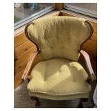 Vintage Victorian Revival arm chair