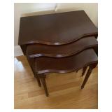 Vintage Mahogany Nesting Tables