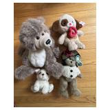 Assorted Lot of Stuffed Animals