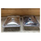 Vintage Silver Plated Covered Chafing Dishes