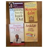 Health, Nutrition, Diet & Home Organizing Books