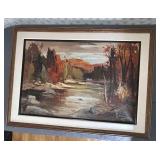 Autum River by Geza Gordon Mariach