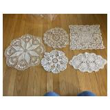 Vintage Crochet Doily Lot