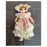 Vintage Porcelain Doll