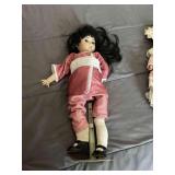 Vintage Porcelain Doll for Parts or Repair