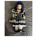Vintage Porcelain Doll