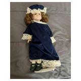 Vintage Porcelain Doll