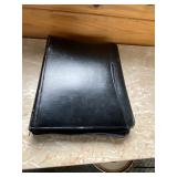 Vintage Leather Binder / Work Book