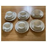 (6) Bavaria Teacup Trio