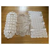 Vintage Crochet Doily Lot