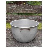 vintage aluminum pot or preserving pan