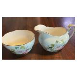 Vintage Paragon Sugar and Creamer Set