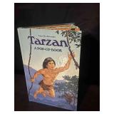 Vintage Illustrated Tarzan Pop Up Book 1984