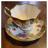 Vintage Queen Anne teacup and saucer