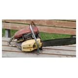 Vintage Pioneer 620 gas chainsaw
