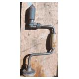 Vintage hand- brace drill