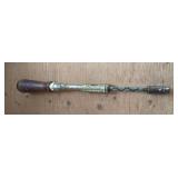 Vintage spiral ratchet screwdriver