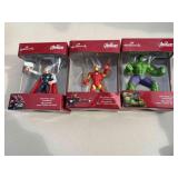 Assorted Hallmark Superhero Figures