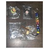 Assorted Key Chain Collectibles Lot