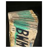 Large Collection of Manitoba License Plates