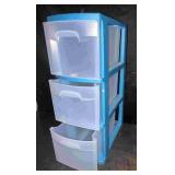 Sterilite 3-Drawer Medium Cart organizer unit