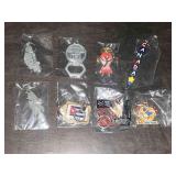 Assorted Key Chain Collectibles Lot