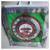 Insulated foil thermal pizza bag