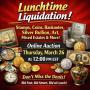 Lunchtime Liquidatio, Stamps, Coins, Banknotes, Silver Bullion, Art, Mixed Estates AND More
