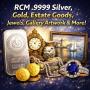 RCM .9999 Silver, Gold, Estate Goods, Jewels, Gallery Artwork & More!