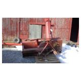 Forage King 87 PTO Snowblower appr 7' single auger