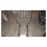 2- sliding door handles & 2 bins w/ misc parts