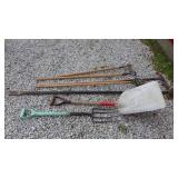 Misc garden tools