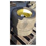 2- Turf Master tires, 24X12.00-12NHS on rims 4bolt